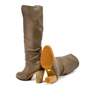 DIESEL | Go-Go | Dark Gull Gray | Leather Boots